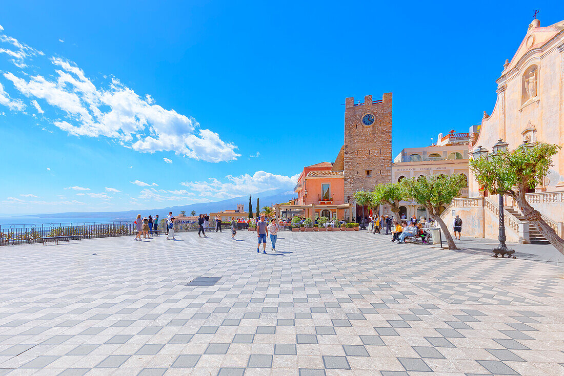  Piazza IX Aprile, Taormina, Sizilien, Italien 