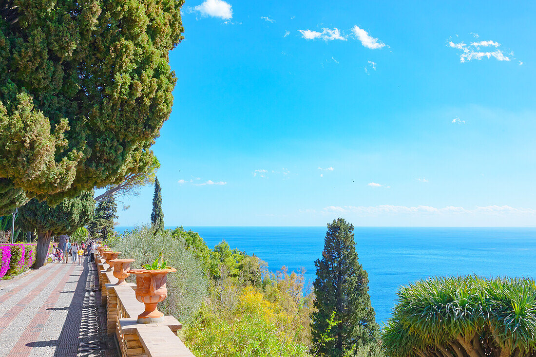  Öffentliche Gärten von Taormina, Taormina, Sizilien, Italien 