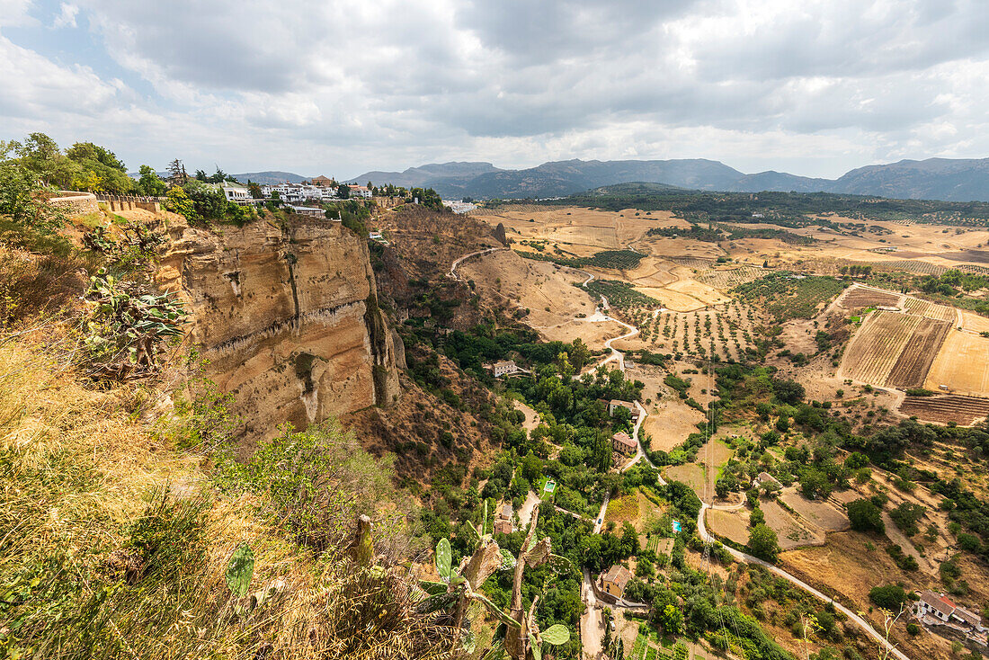  View from the city of Ronda, Andalusia, Spain 