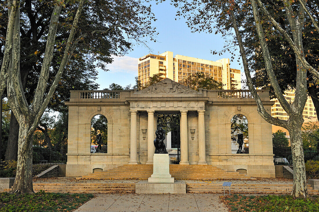 Rodin Museum, Benjamin Franklin Parkway, Philadelphia, Commonwealth  of Pennsylvania,Northeastern  United States,