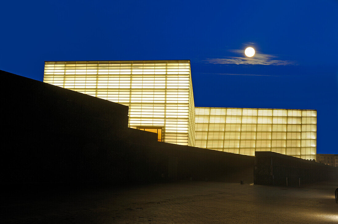 Kursaal Congress Centre and Auditorium by Spanish architect Rafael Moneo, San Sebastian, Bay of Biscay, province of Gipuzkoa, Basque Country, Spain,Europe