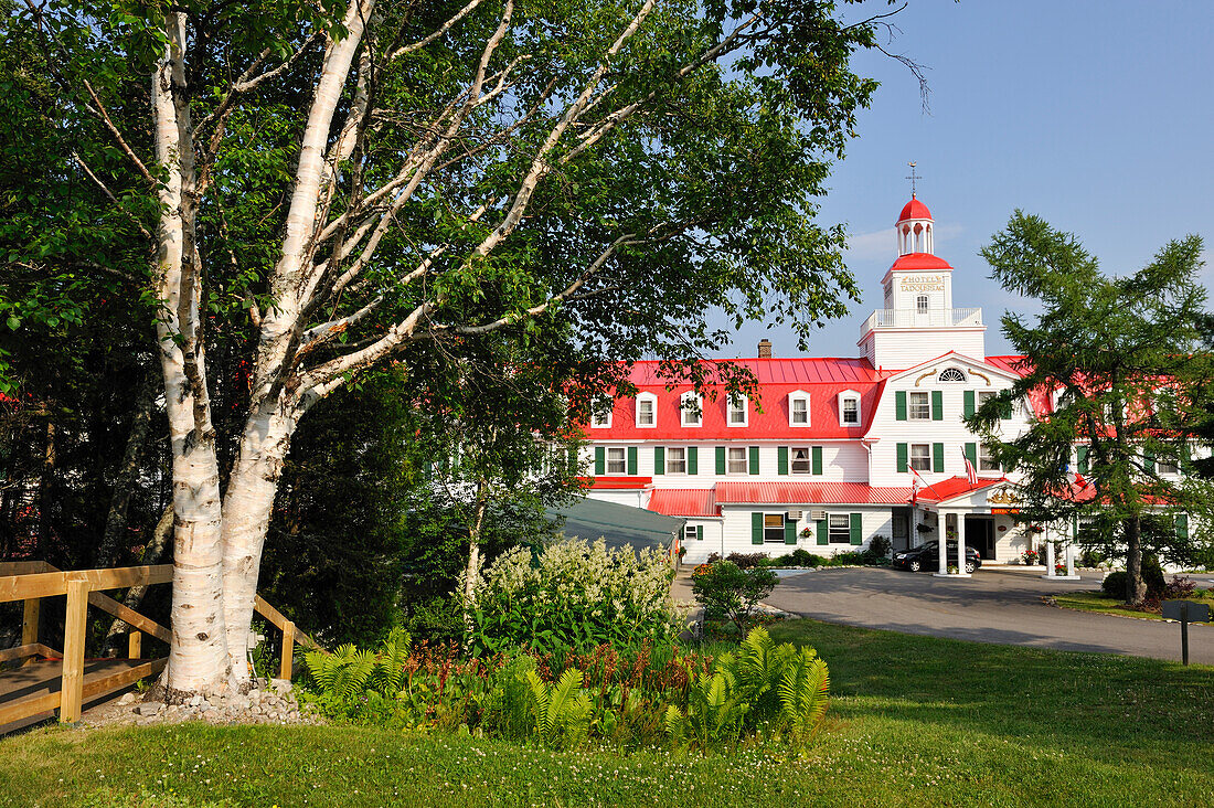 Hotel in Tadoussac, Region Côte-Nord, Provinz Quebec, Kanada, Nordamerika