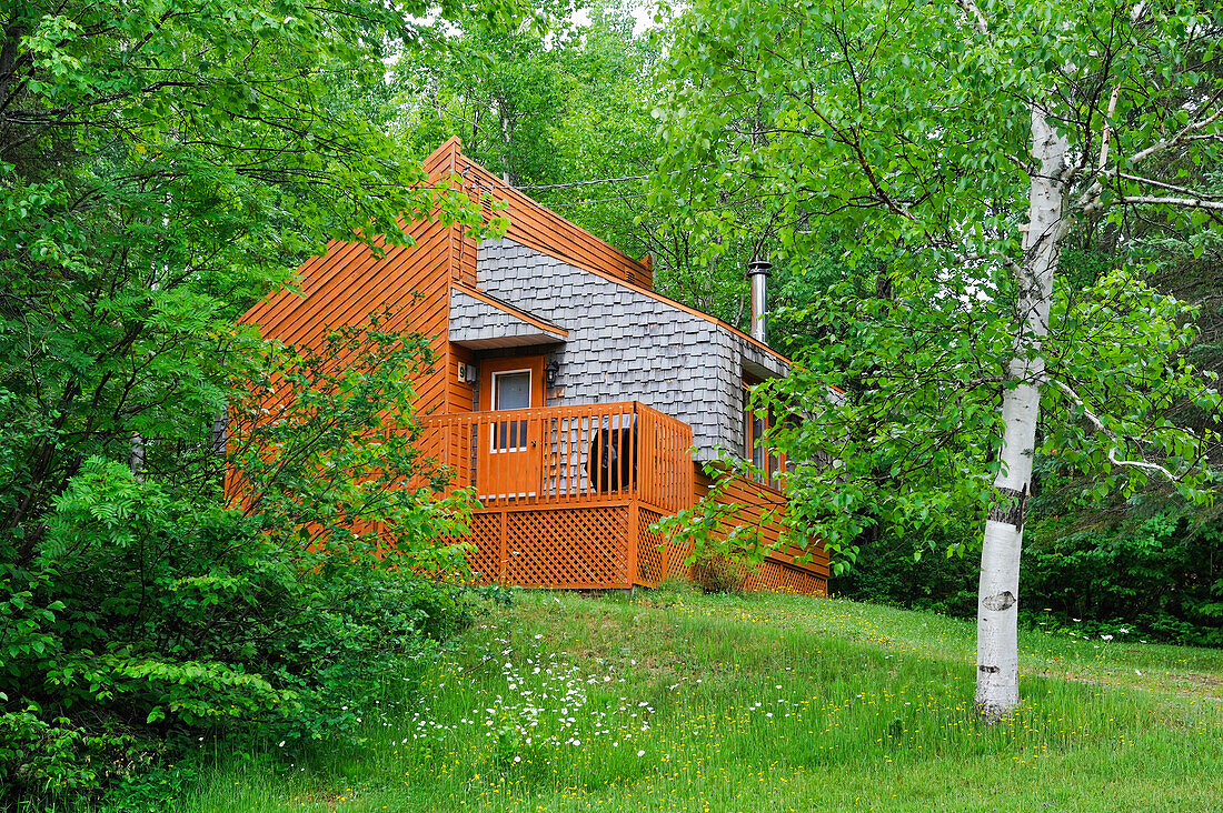 chalet in Saguenay National Park,Riviere-eternite district,Province of Quebec,Canada,North America