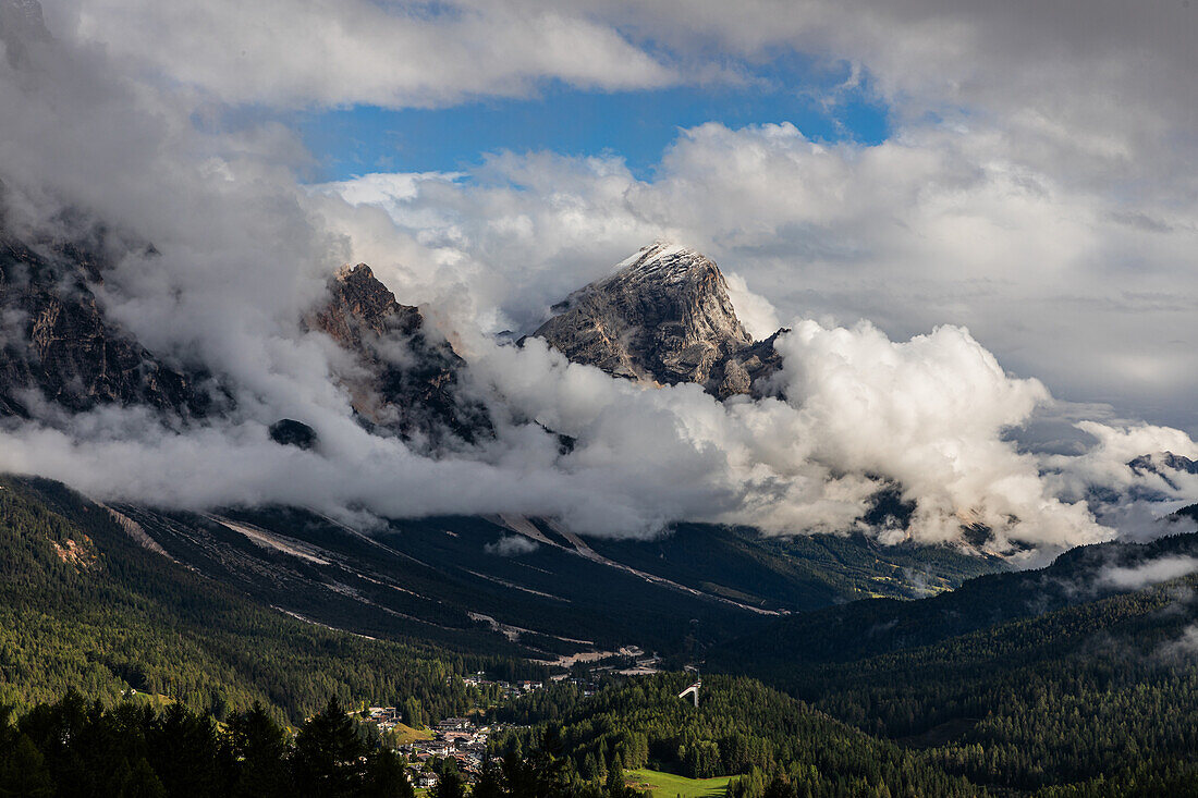 Cortina d'Ampezzo in den Dolomiten, Südtirol, Italien