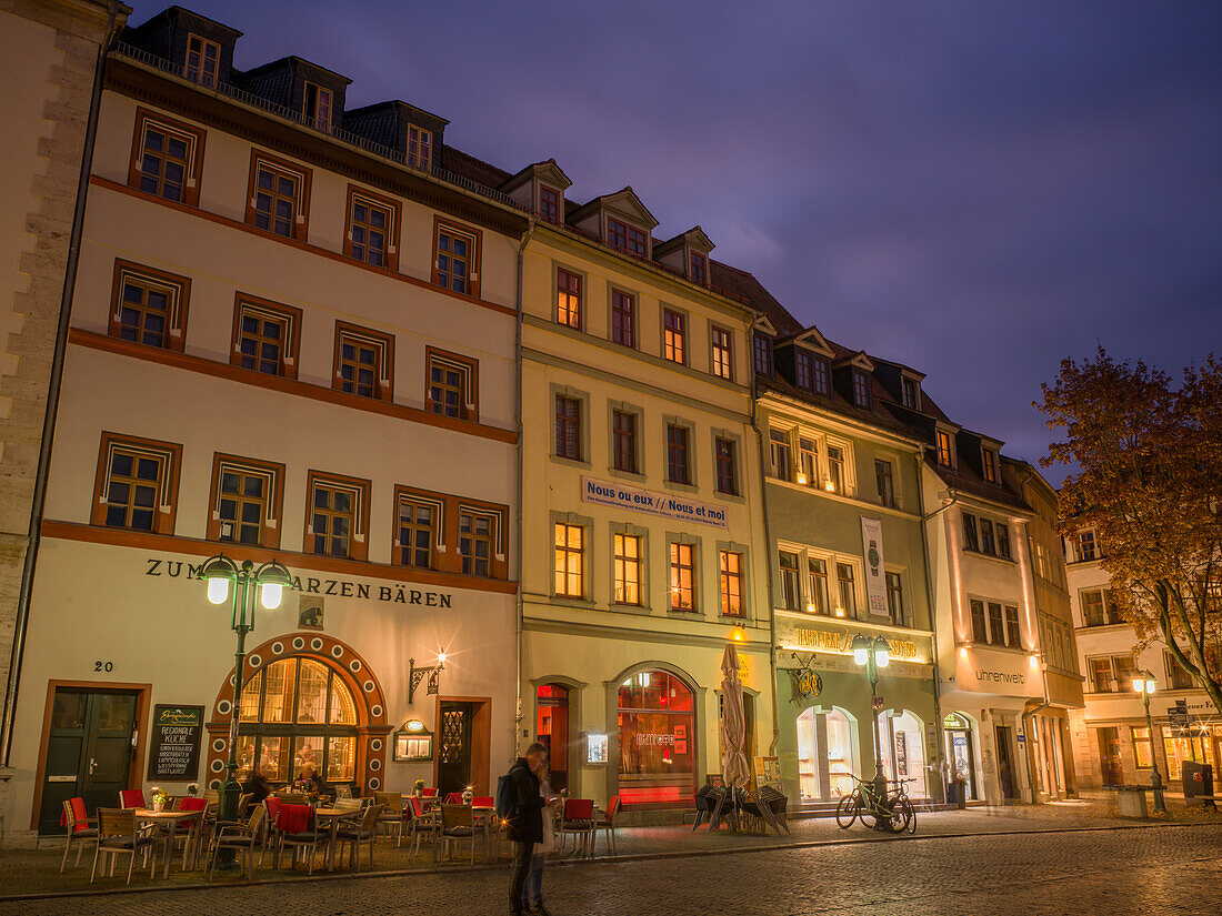 Marktplatz, Weimar, Thüringen, Mitteldeutschland, Ostdeutschland, Deutschland, Europa