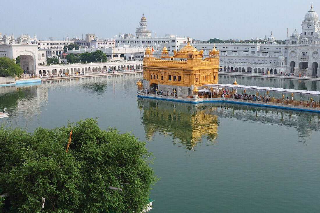  Goldener Tempel, Amritsar, Punjab, Indien, Asien 