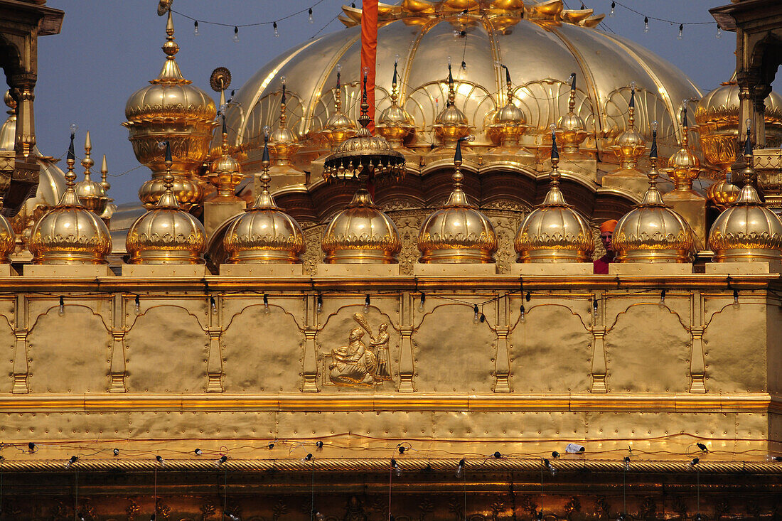  Goldener Tempel, Amritsar, Punjab, Indien, Asien 