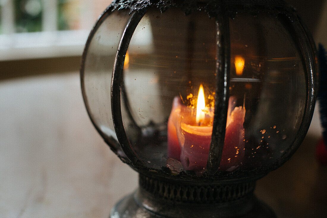 The Netherlands, Lamp, Candle, Christmas, Ceremony, Light, Wax