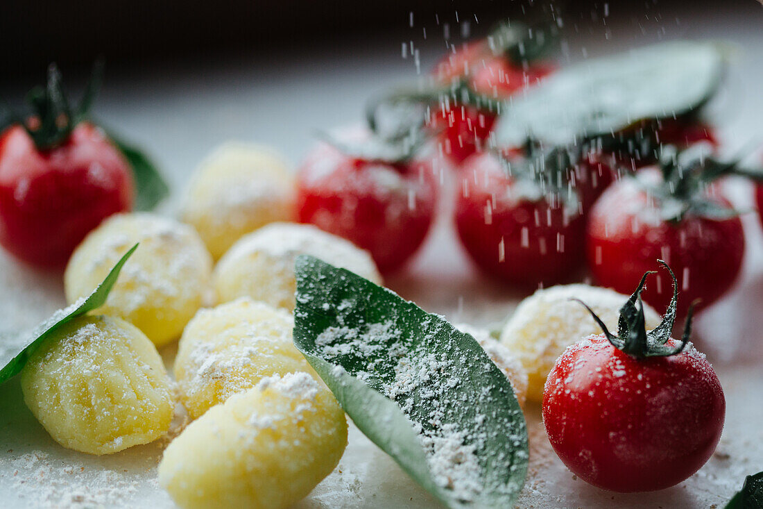 Gnocchi, Italian dish, Italy, Italian colours