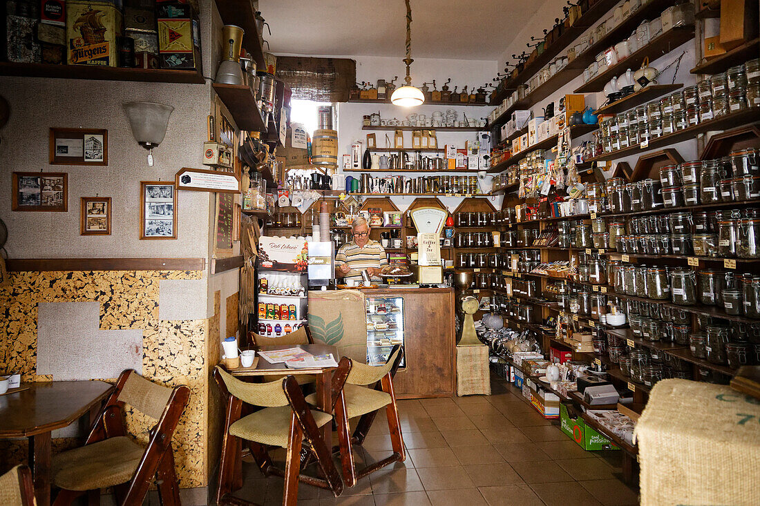 Interior of a Cafe, Market Square, Jelenia Gora, Hirschberg, Lower Silesia, Poland