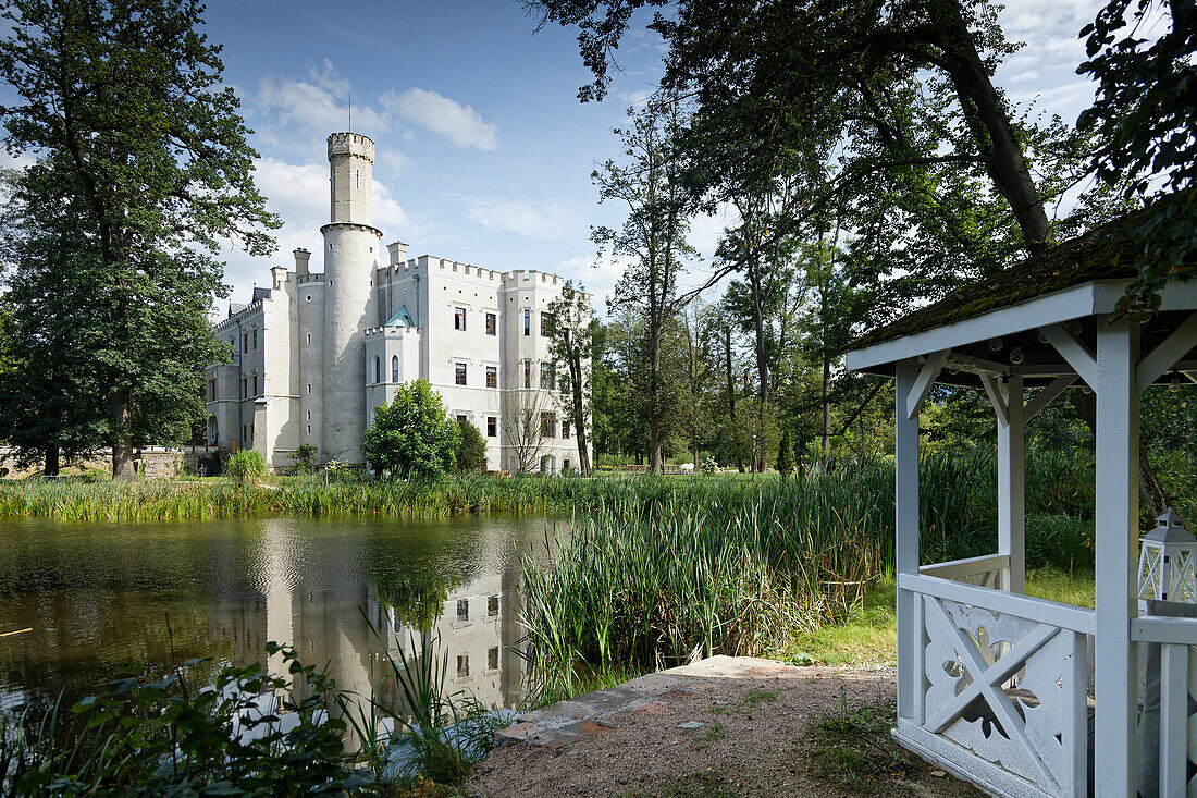 Schloss Fischbach, Burg Karpniki, Jelenia Gora, Hirschberger Tal, Niederschlesien, Polen