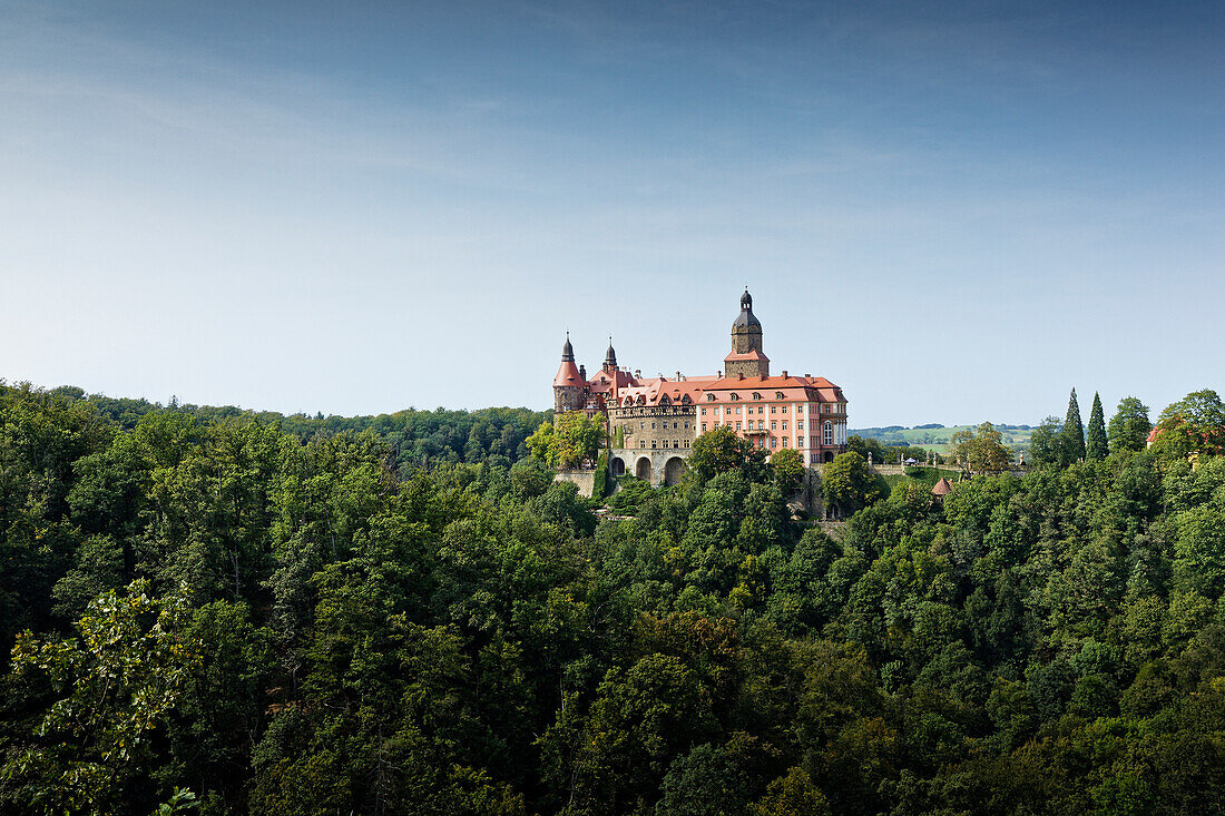 Ksiaz Castle, Schloss Fürstenstein, Walbrzych, Waldenburg, Lower Silesia, Poland