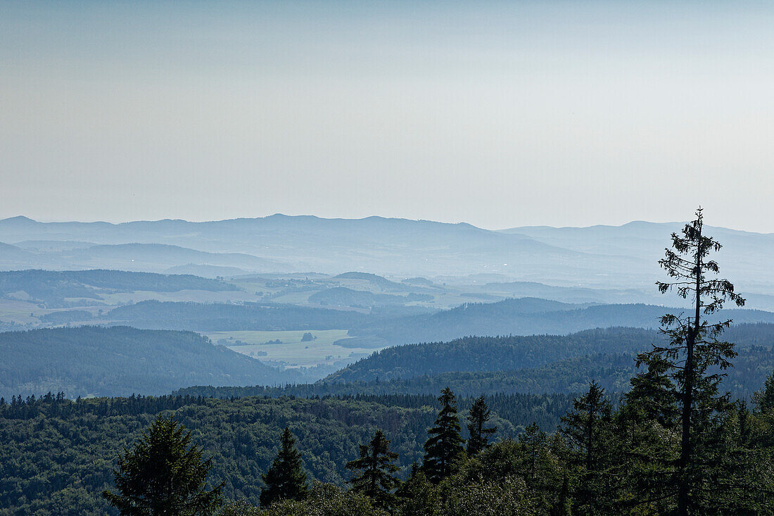 Großvaterstuhl, Große Heuscheuer, Gebirge, Szczelinicec Wielki, Gory Stolowe, Heuscheuergebirge, Karlow, Lower Silesia, Poland