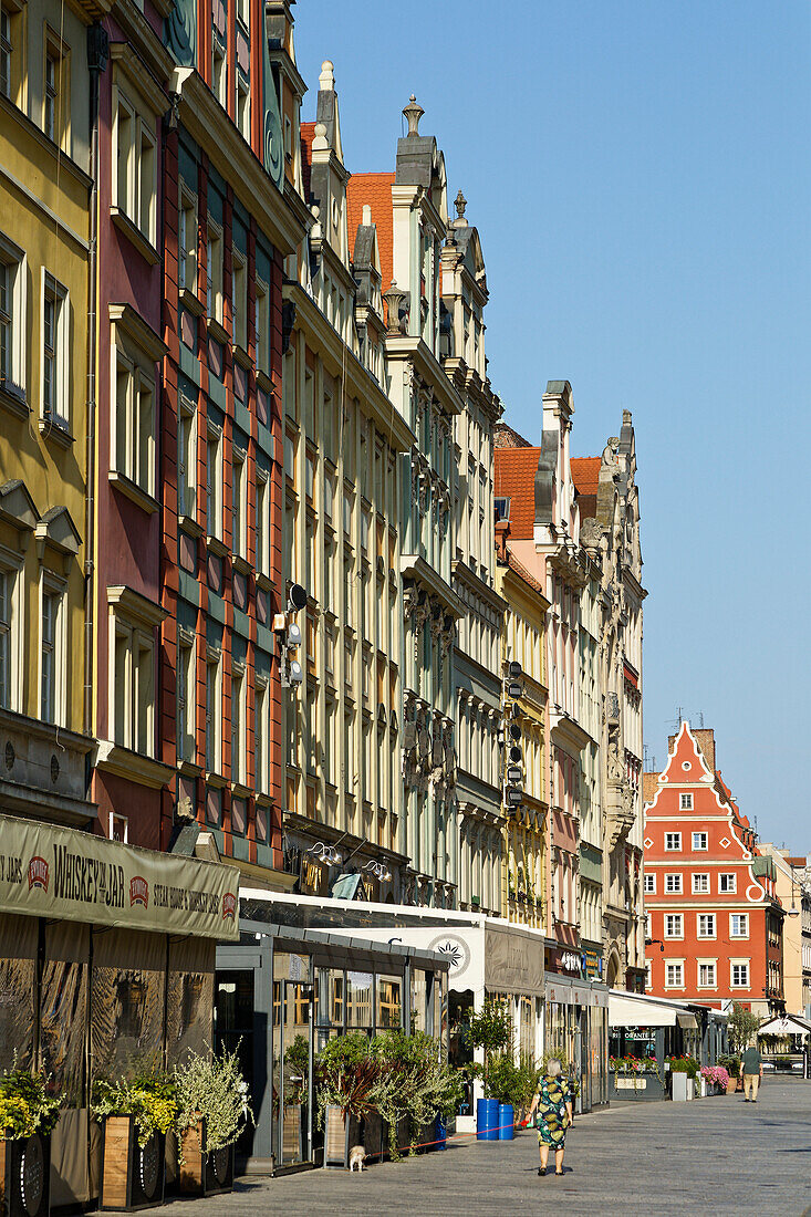 Rynek, Marketplace, Wroclaw, Breslau, Lower Silesia, Poland