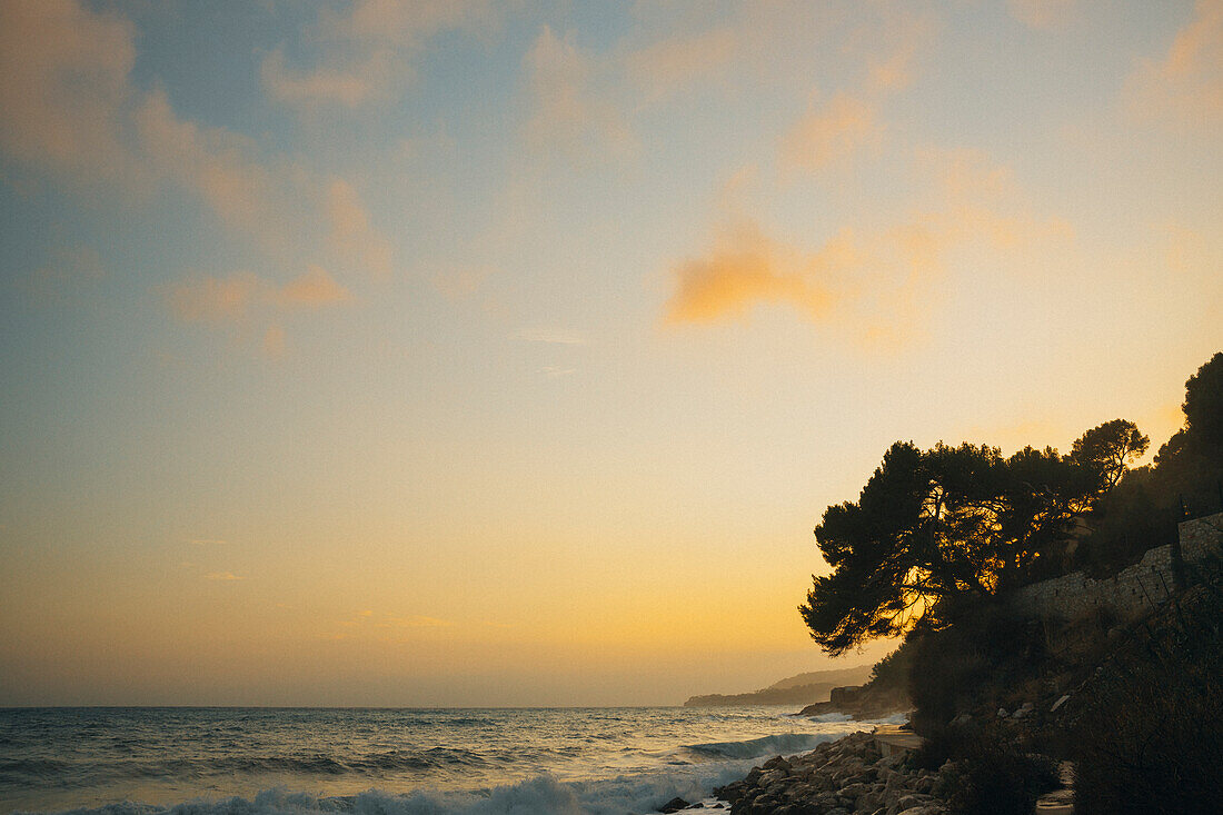  Sunset at the Plage de l&#39;Arène in Cassis 