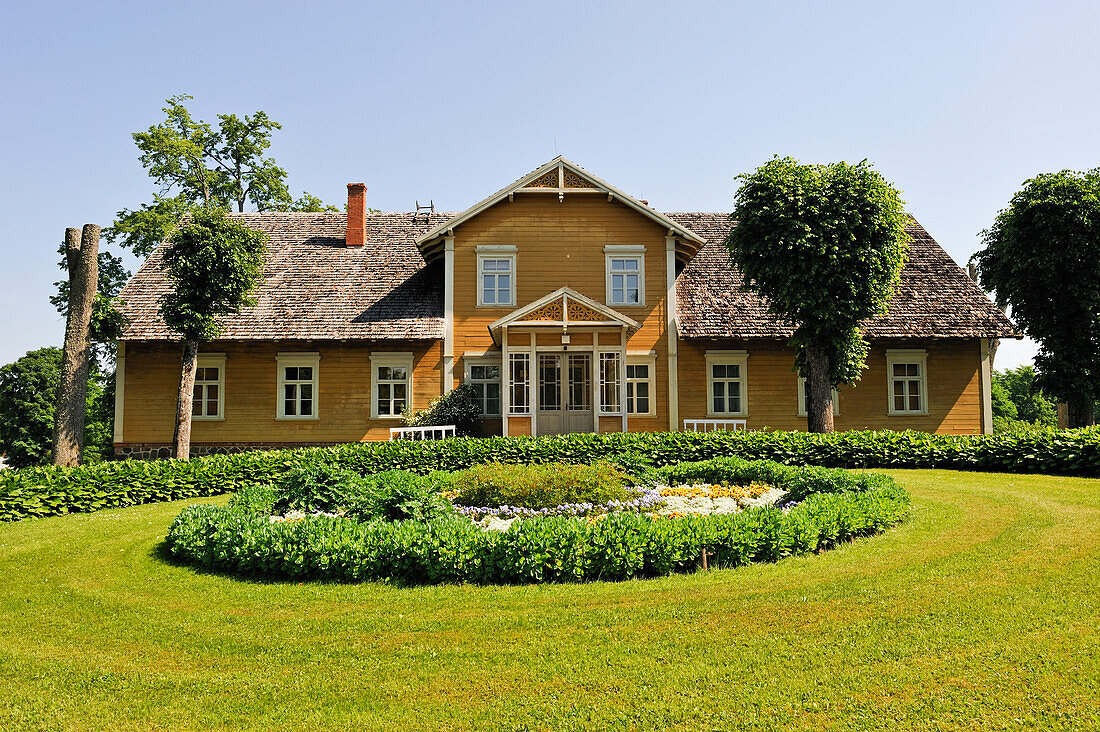 Wohnhaus des Gutsverwalters, Turaida Museum Reserve, Sigulda, Gauja Nationalpark, Vidzeme Region, Lettland, Baltikum, Nordeuropa