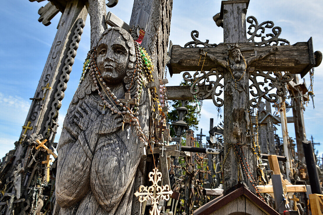 Hill of Crosses, near Siauliai, Lithuania, Europe