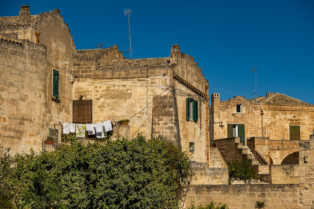 The Sassi di Matera, the historic center of Matera, Basilicata, Italy.