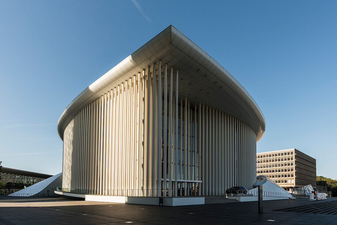  Philharmonie, by Christian de Portzamparc, Place de l&#39;Europe, Plateau de Kirchberg, Luxembourg, Luxembourg City, Luxembourg 