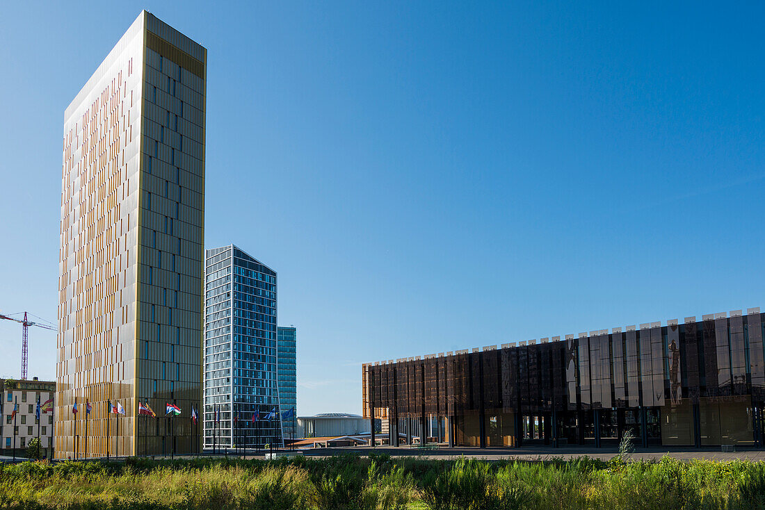  European Court of Justice, ECJ, Kirchberg Plateau, Luxembourg City, Luxembourg 