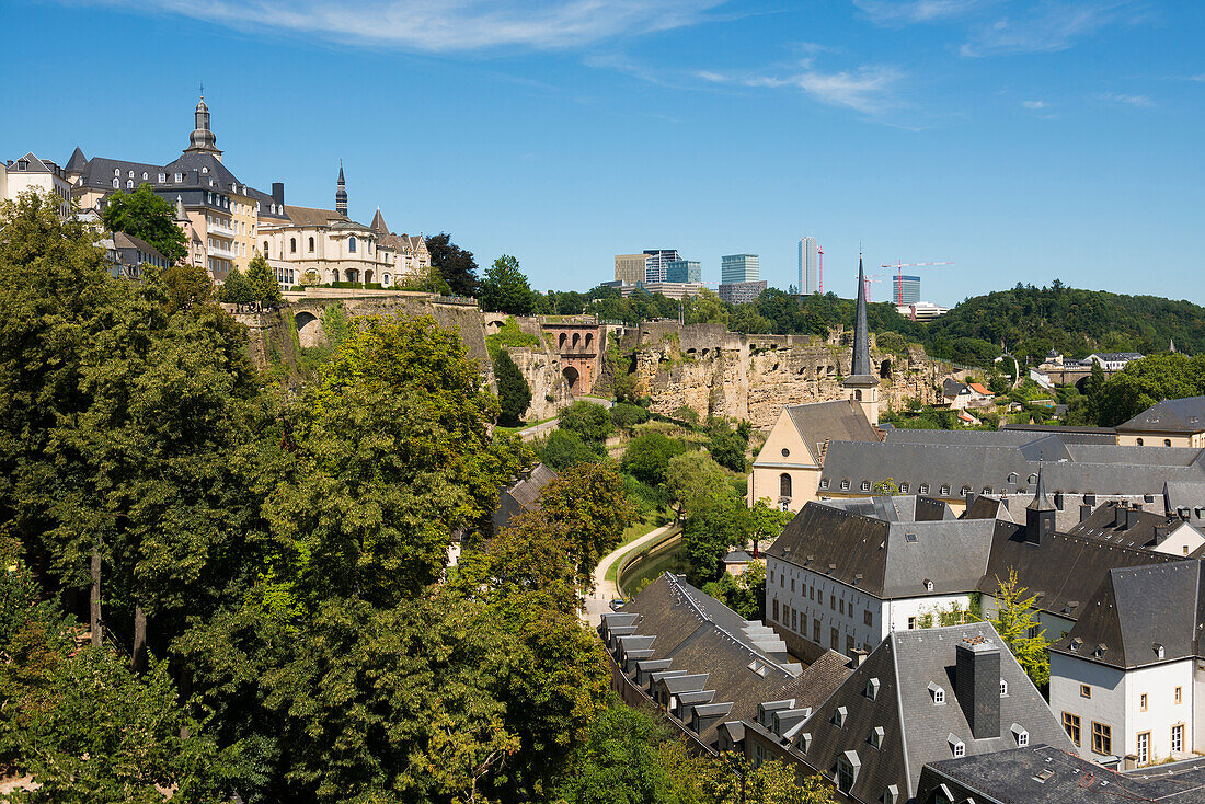 Panorama, Luxembourg, Luxemburg Stadt, Luxemburg