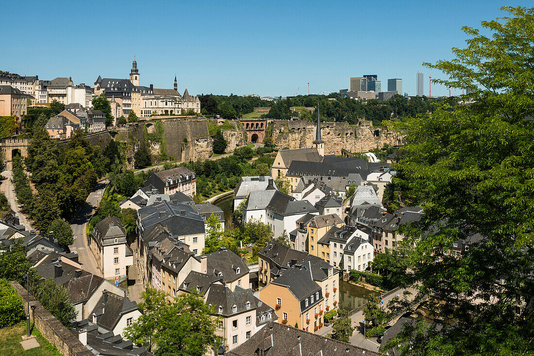 Panorama, Luxembourg, Luxemburg Stadt, Luxemburg