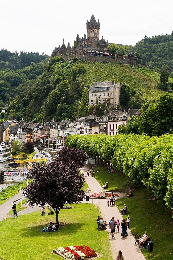  Reichsburg, Cochem, Mosel, Rhineland-Palatinate, Germany 