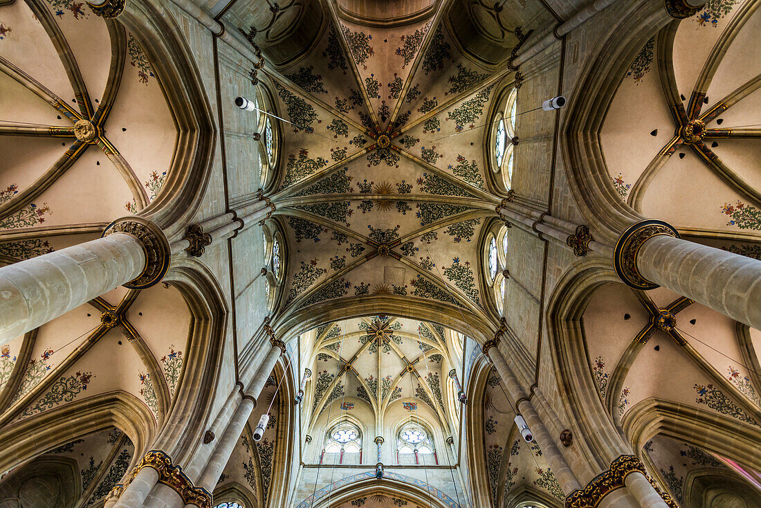 Innenansicht, Liebfrauenkirche, UNESCO Weltkulturerbe, Trier, Mosel, Rheinland-Pfalz, Deutschland