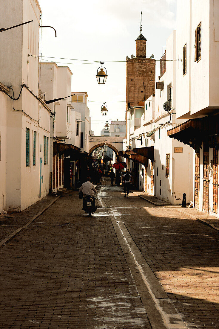 Medina, zentraler Marktplatz von Rabat, Marokko.