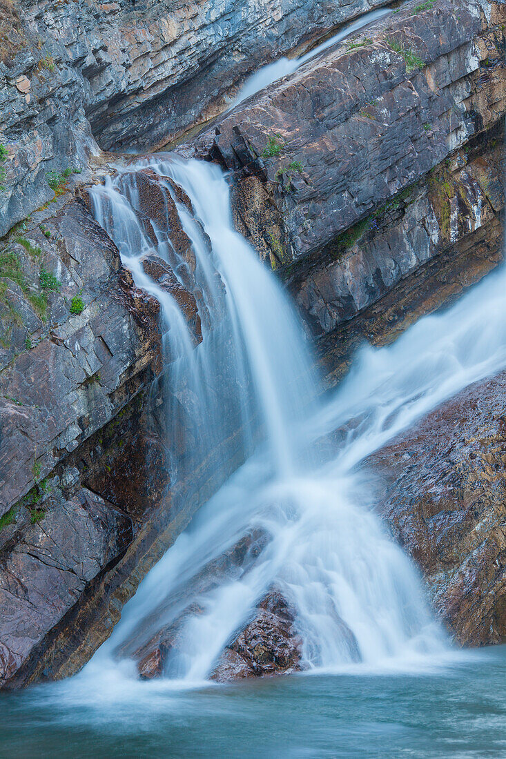 Cameron Wasserfälle, Waterton, Waterton Lakes Nationalpark, Alberta, Kanada