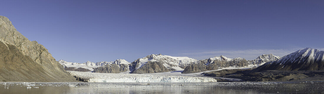  14th of July Glacier, Krossfjord, Svalbard, Norway 