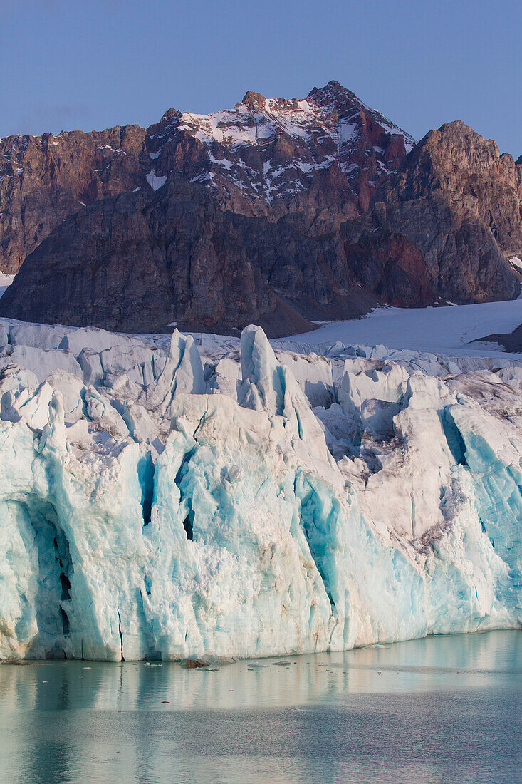  14th of July Glacier, Krossfjord, Svalbard, Norway 