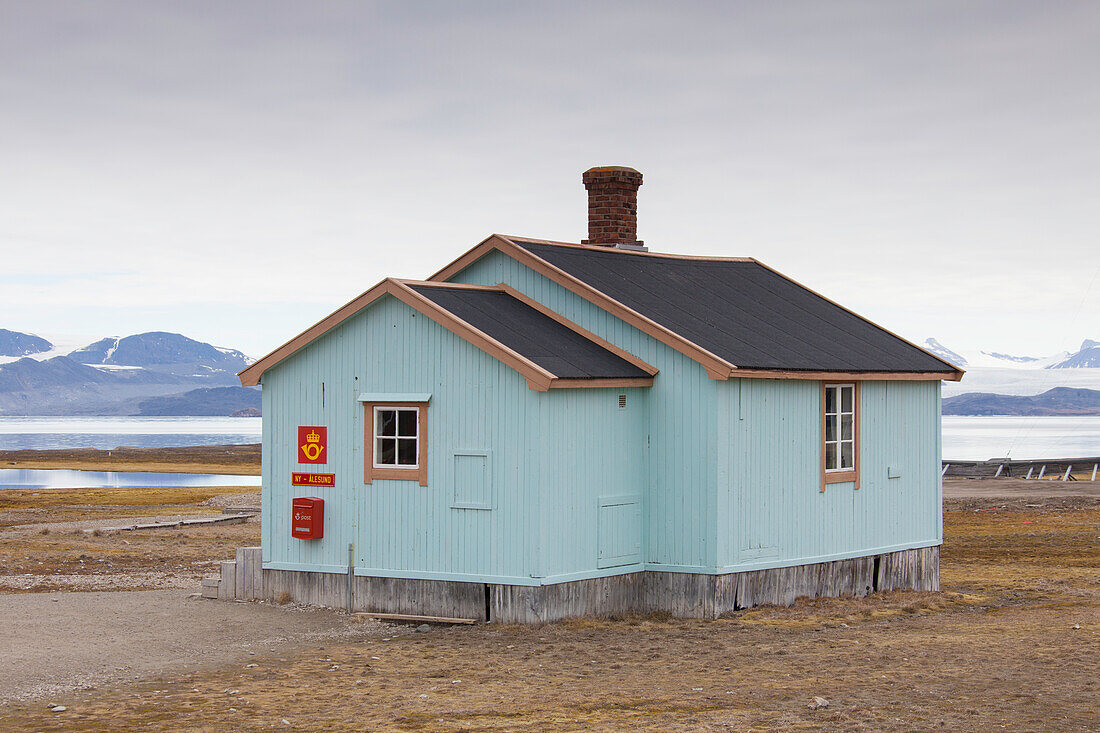 Das nördlichste Postamt der Welt, Ny Alesund, Spitzbergen, Norwegen