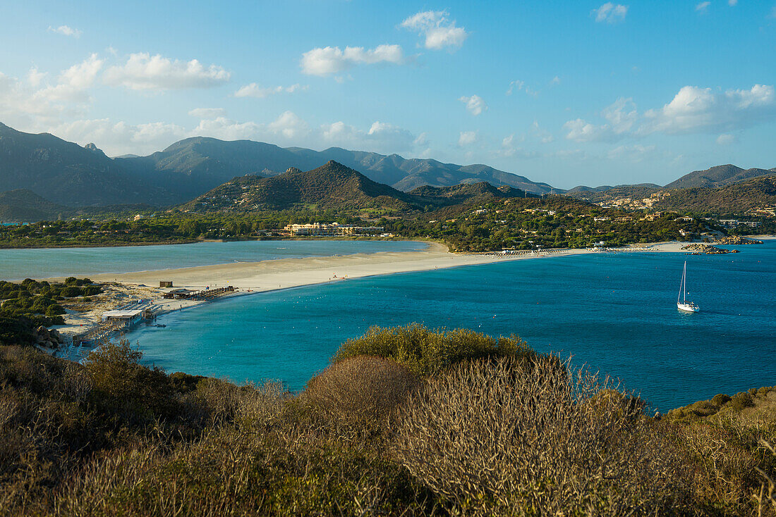  Spiaggia di Porto Giunco, Capo Carbonara, Villasimius, south coast, Sardinia, Italy 