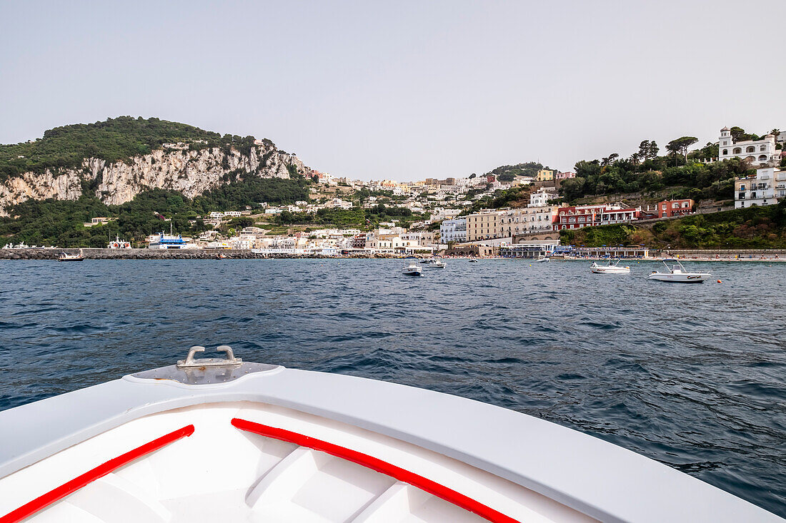 Marina Grande auf Capri, Golf von Neapel, Italien