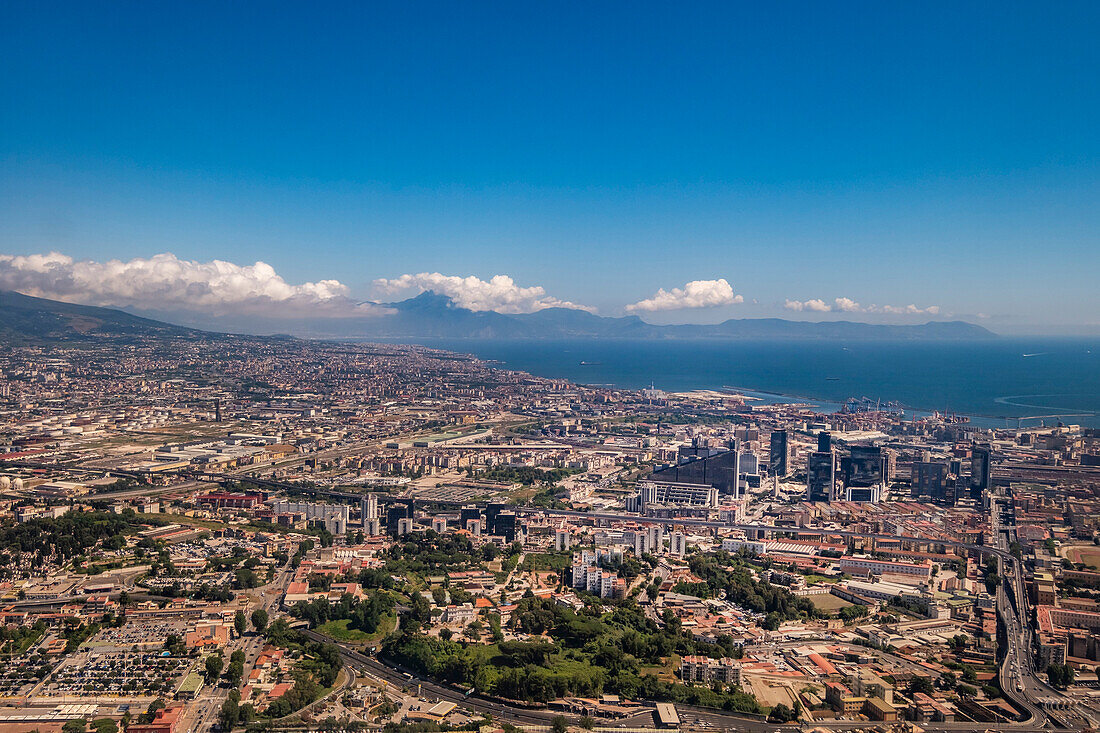  View of Naples and Gulf of Naples, Italy 