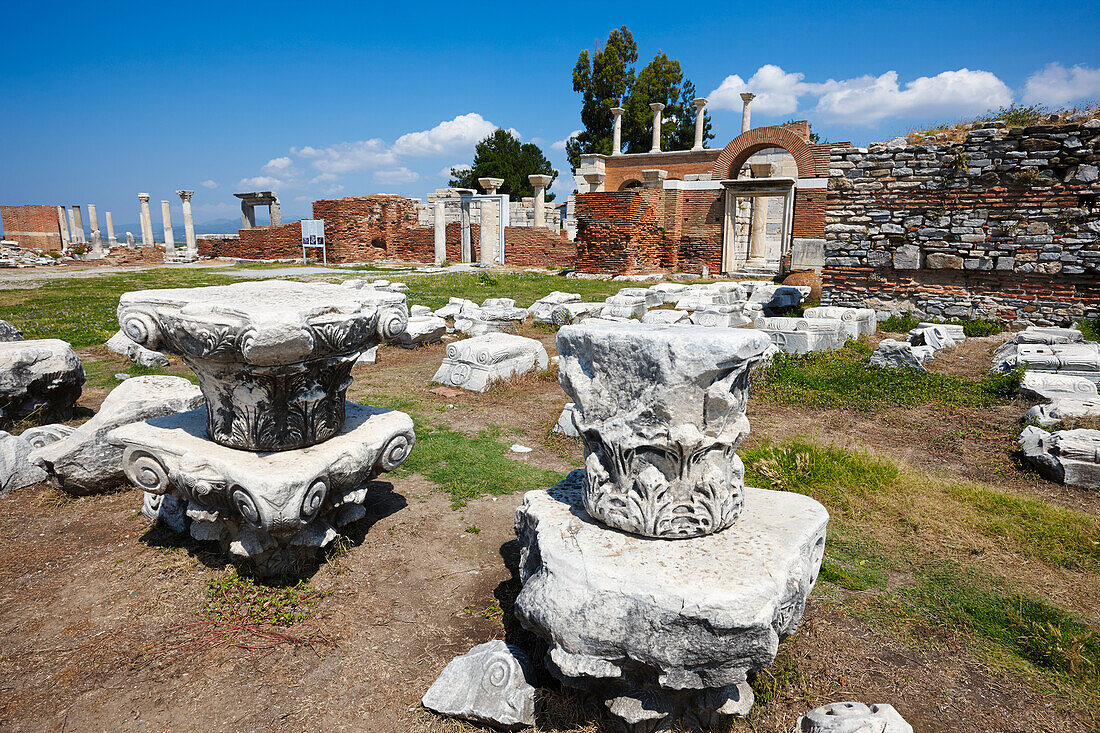 Ruins of the Basilica of Saint John. Selcuk, Turkey.