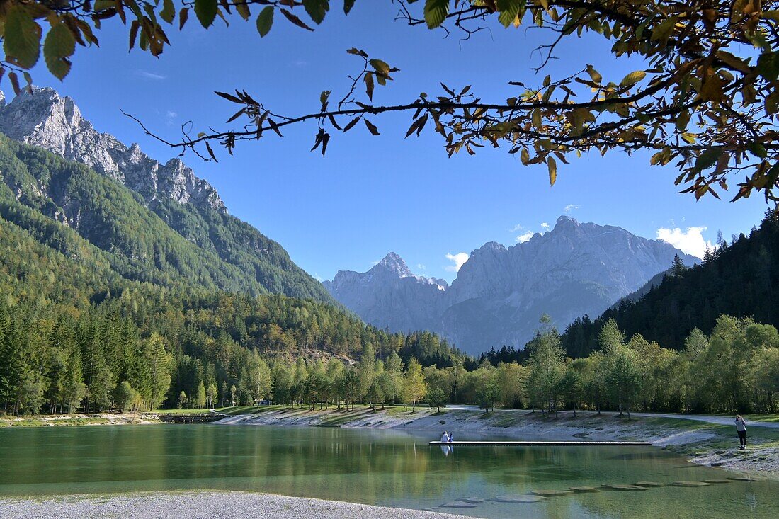  at Lake Jasna near Kranjska Gora, Julian Alps, Slovenia 