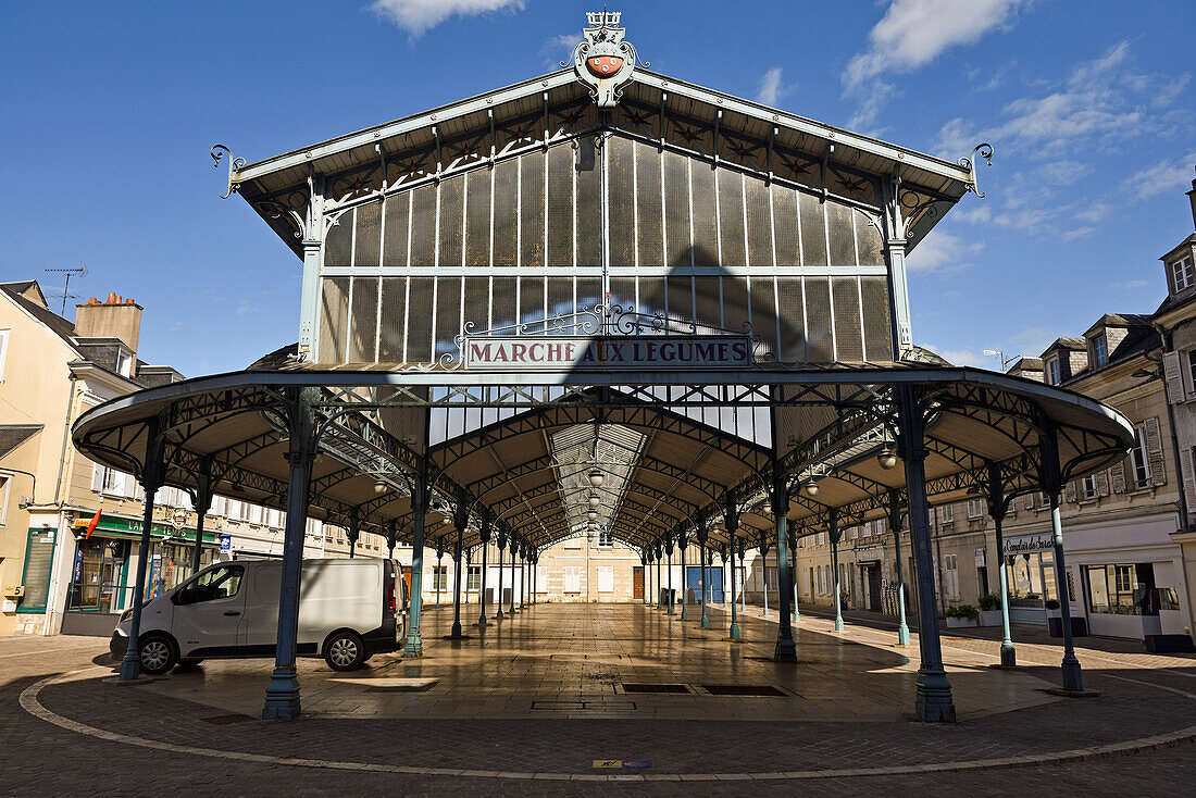 Markthalle 'Baltard', Place Billard, Stadt Chartres, Departement Eure-et-Loir, Region Centre-Val-de-Loire, Frankreich, Europa