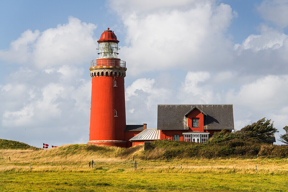 Bovbjerg Leuchtturm, Lemvig, Ringkjobing, Dänemark