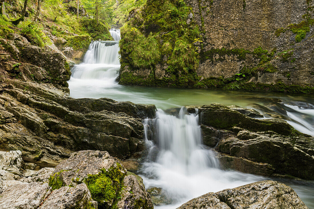  Rottach Waterfalls, Rottach-Egern, Allgäu, Bavaria, Germany 