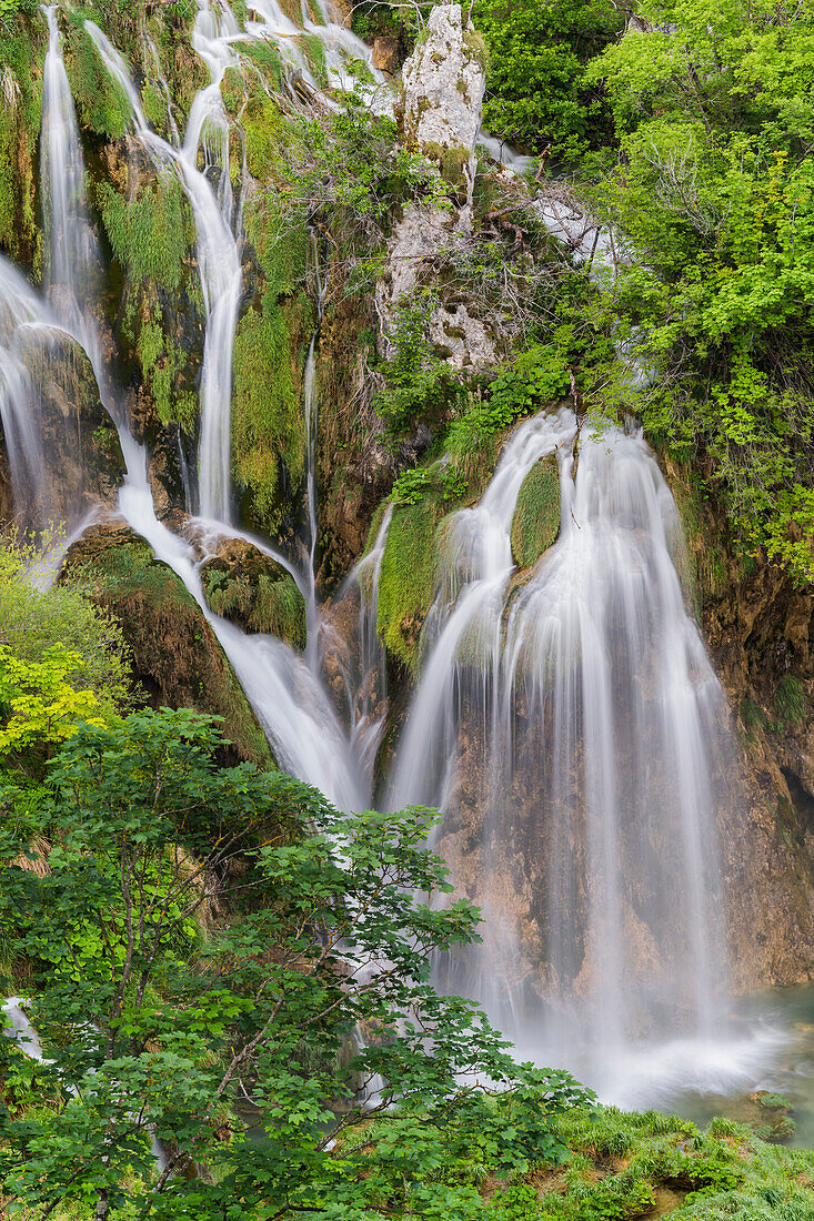  Waterfall in Plitvice National Park, Croatia 