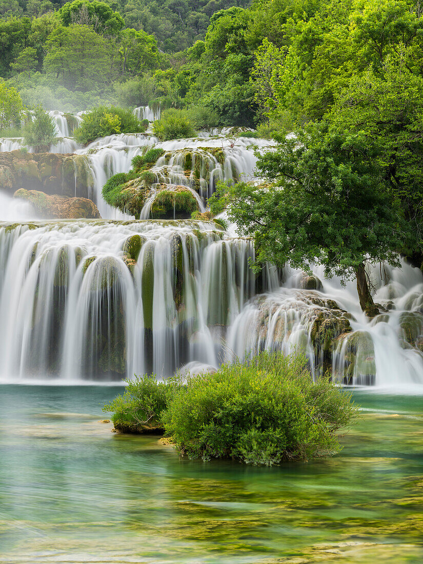  Waterfall in Krka National Park, Croatia 