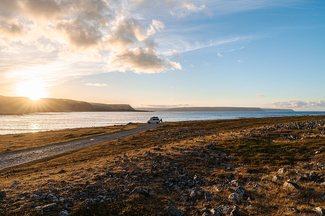  Norway, Finnmark, Varangerhalvøya, Hamningberg 