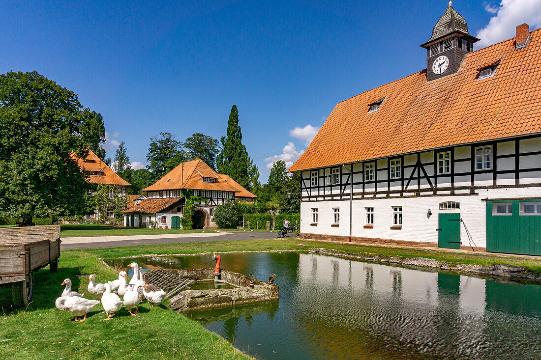 Rittergut Besenhausen in Friedland, Niedersachsen, Deutschland 