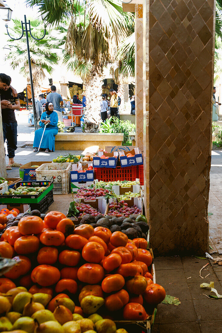  Insights into the hustle and bustle of the Medina of Agadir. 