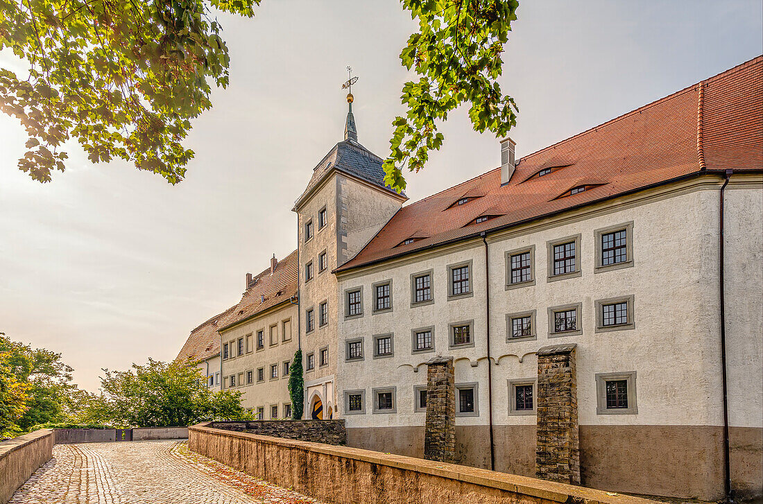  Entrance to Nossen Castle, Saxony, Germany 