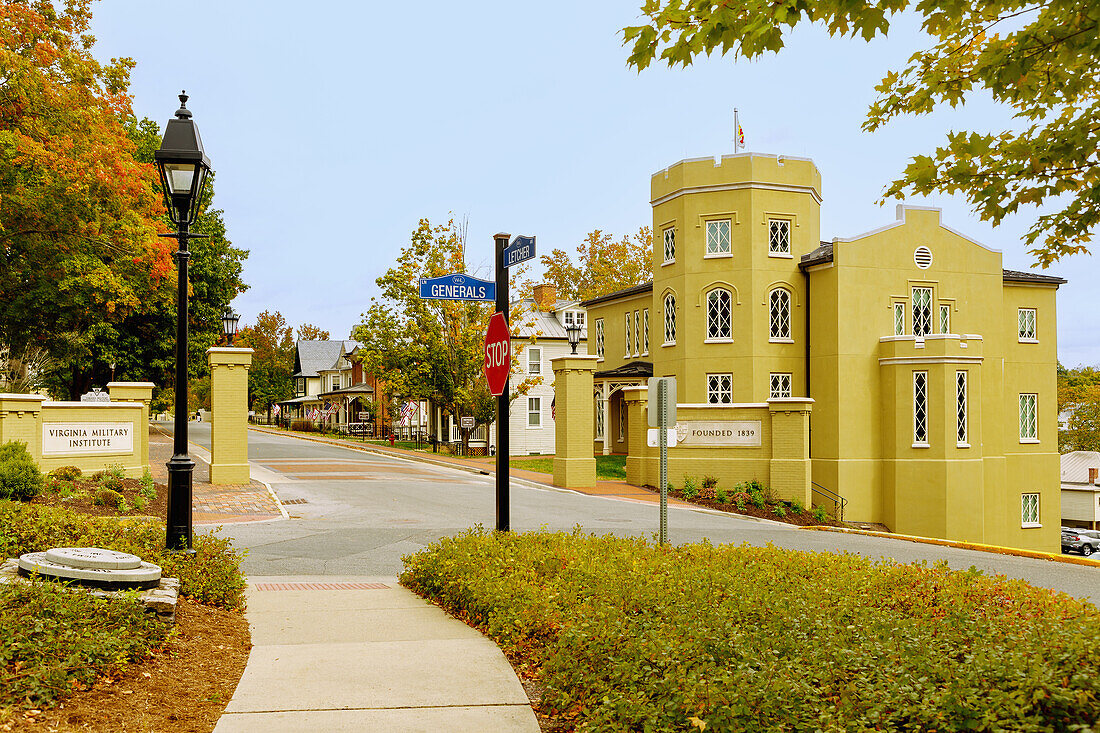  Virginia Military Institute in Lexington, Rockbridge County, Virginia, USA 