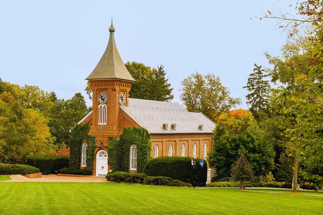  University Chapel of Washington and Lee University in Lexington, Rockbridge County, Virginia, USA 