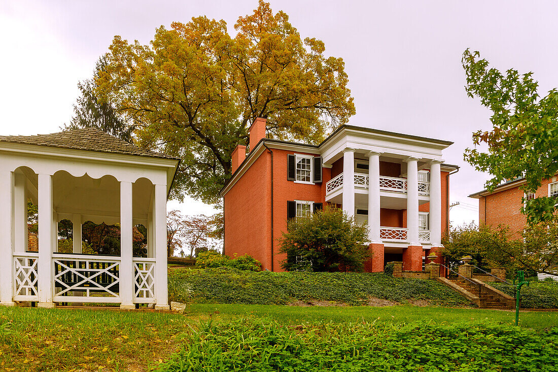 Woodrow Wilson Birthplace, Presidential Library & Museum im Historic District in Staunton, Virginia, USA